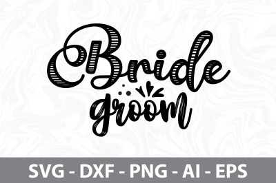 bride groom svg