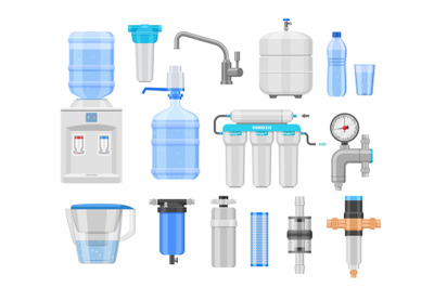 Water purifier. Cleaning filtration and antibacterial water treatment,