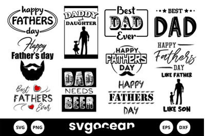 Fathers Svg Bundle