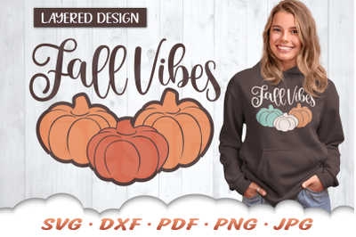 Fall Vibes SVG | Pumpkin SVG