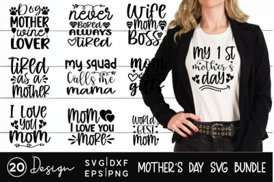 Mother&#039;s Day SVG Bundle