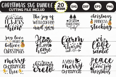 Christmas Svg Bundle