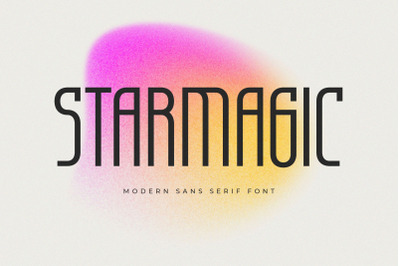 Starmagic - Modern Sans Serif