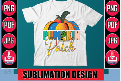 Pumpkin Patch Sublimation