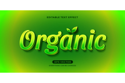 Green Tea text effect