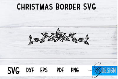 Christmas Borders SVG | Xmas Designs | Christmas SVG