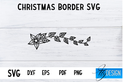 Christmas Borders SVG | Xmas Designs | Christmas SVG