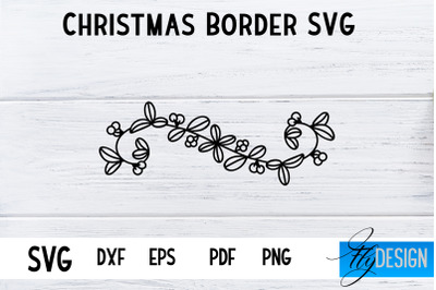 Christmas Borders SVG | Xmas Designs | Christmas SVG