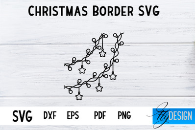 Christmas Borders SVG | Xmas Designs | Christmas SVG