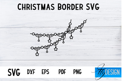 Christmas Borders SVG | Xmas Designs | Christmas SVG