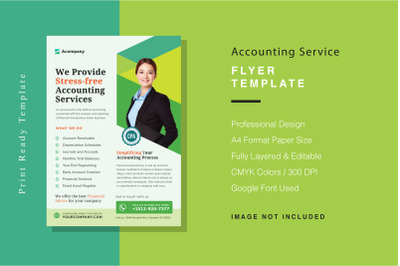 Accounting Service Flyer Template