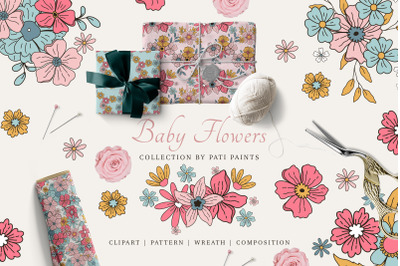 Baby Flowers Cute Collection