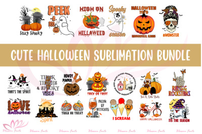 Cute Halloween Sublimation Bundle