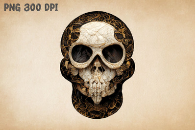 Skull Combine With Snake 1