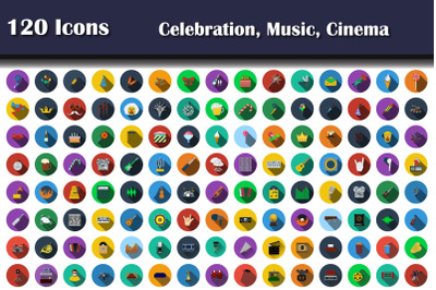 120 Icons Of Celebration, Music, Cinema