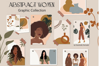 Abstract Woman Graphic Collection