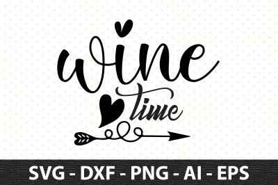 Wine Time svg