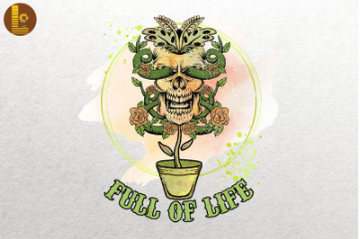 Full Of Life Skull Gardening Garden