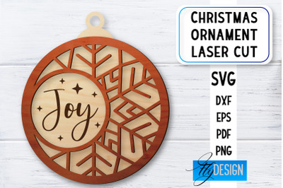 Christmas Ornament Laser Cut | Laser Cut SVG