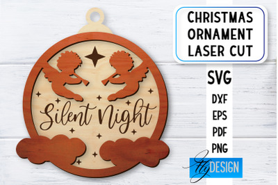 Christmas Ornament Laser Cut | Laser Cut SVG