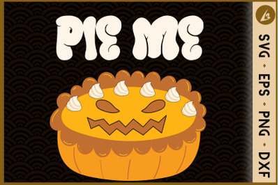 Pie Me Funny Pumpkin