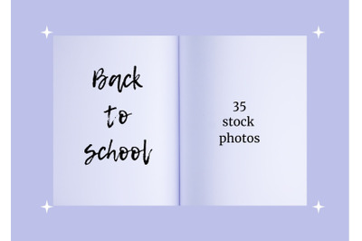 Back to school stock photo pack of 35