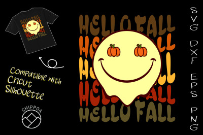 Hello Fall Smile Melting Face