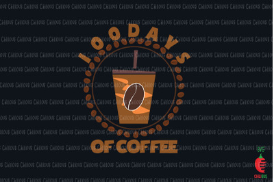 100 Days Of Coffee Teacher