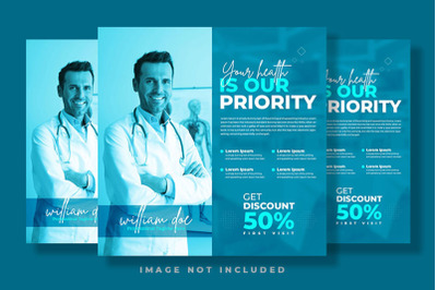 Medical Health Clinic Social Media Post Banner