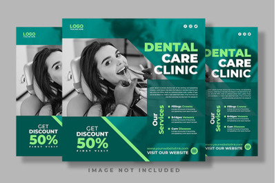 Dentist And Health Care Social Media Banner Template