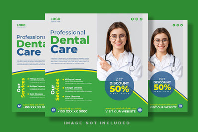 Dental Clinic Social Media Post Template