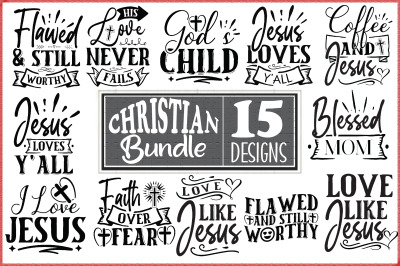 Christian SVG Bundle, Christian Quotes