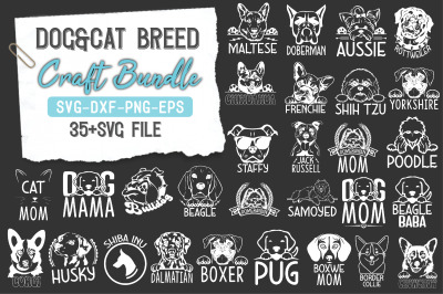 35 Dog And Cat Breed Bundle