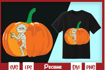 Mummies In Pumpkin