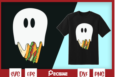 Ghost Sandwich Halloween