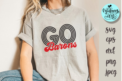 Go barons svg&2C; sports cut file