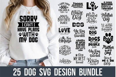 Dog Mom SVG Bundle