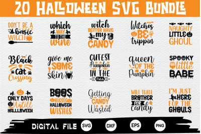 Halloween SVG Bundle