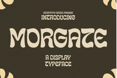 MORGATE Typeface