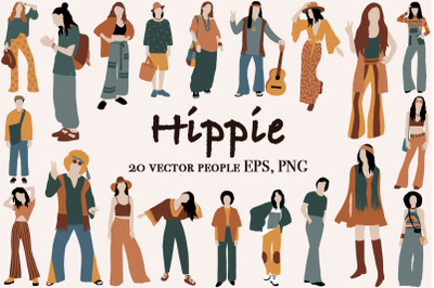 Abstract Hippie clipart
