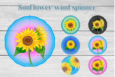 Wind spinner sublimation | Sunflower sublimation