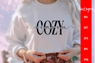 Cozy Season SVG&2C; Christmas Shirt SVG