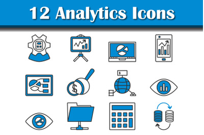 Analytics Icon Set