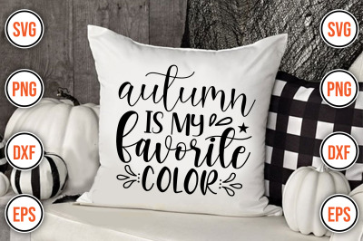 Autumn Is My Favorite Color
