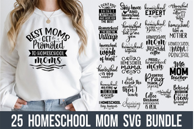 Homeschool Mom SVG bundle