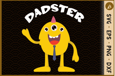 Dadster Funny Dad Custome Halloween