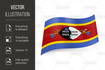 State flag of Swaziland