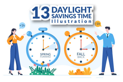 13 Daylight Saving Time Illustration