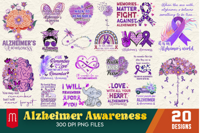 Alzheimer&#039;s Awareness T-shirt Design