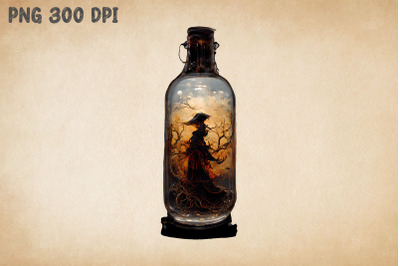 Witch In a Glass Bottle